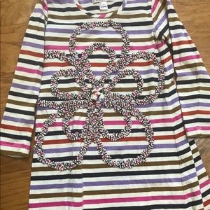 Hallabaloo Striped dress, size 6X